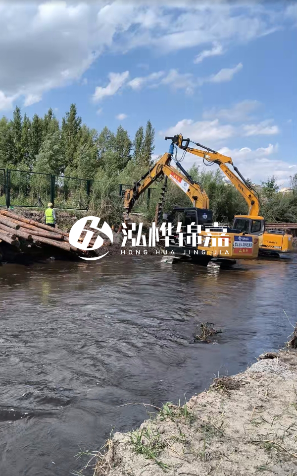 山西打松木樁專業(yè)施工隊-松木樁施工多少錢一根？