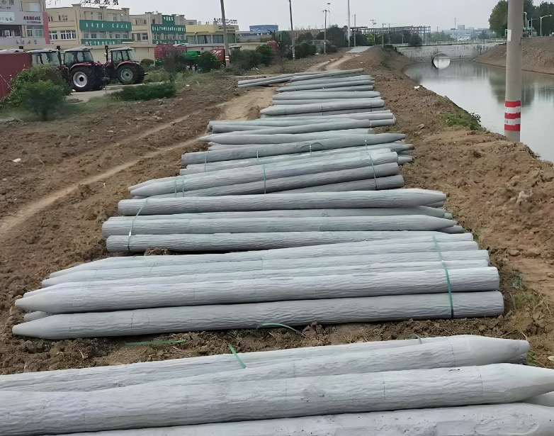 水泥仿木樁施工隊(duì)泓樺錦嘉 - 水泥樁打樁不合格怎么返工？